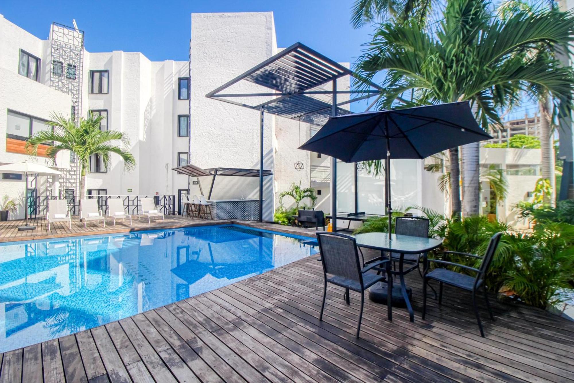 الشقق الفندقية كانكونفي  Seven Boutique Unit #36 المظهر الخارجي الصورة