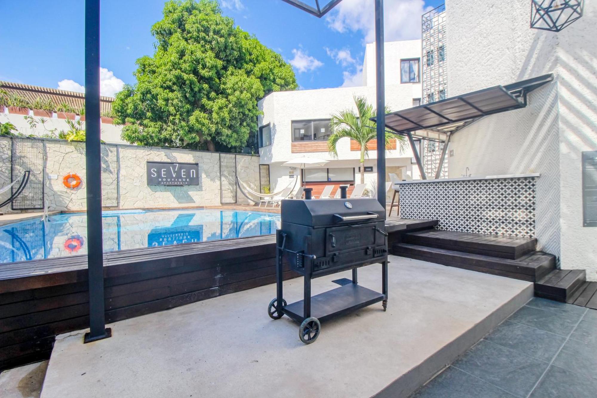 الشقق الفندقية كانكونفي  Seven Boutique Unit #36 المظهر الخارجي الصورة