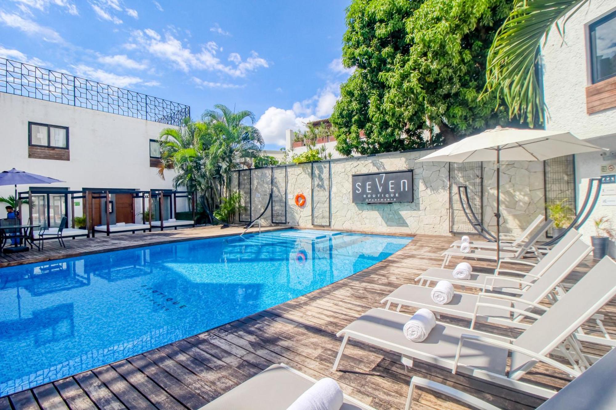 الشقق الفندقية كانكونفي  Seven Boutique Unit #36 المظهر الخارجي الصورة