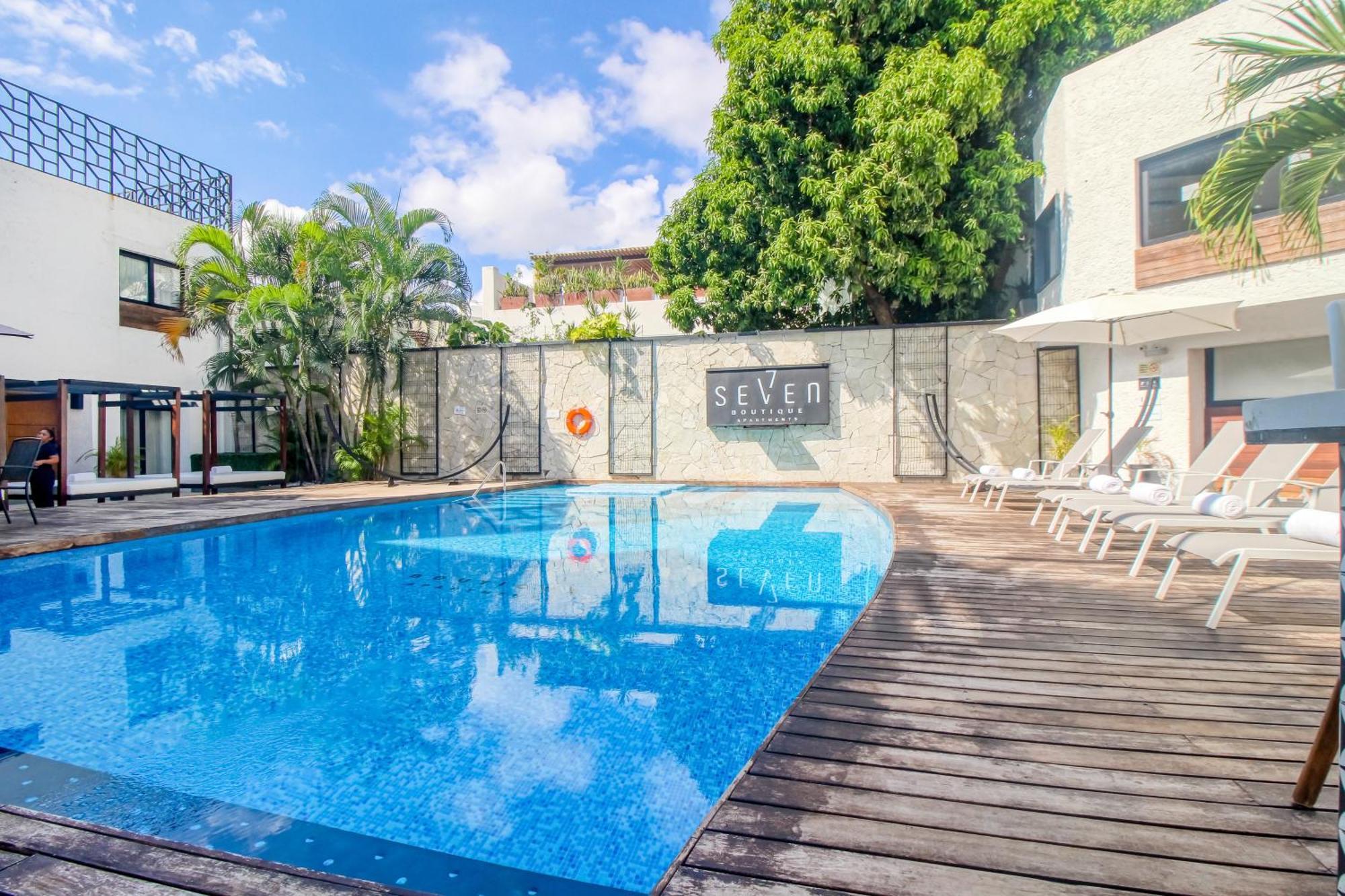 الشقق الفندقية كانكونفي  Seven Boutique Unit #36 المظهر الخارجي الصورة